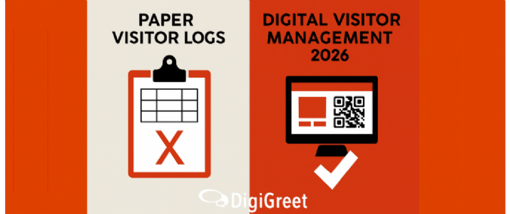 Paper Visitor Logs vs Digital Visitor Management